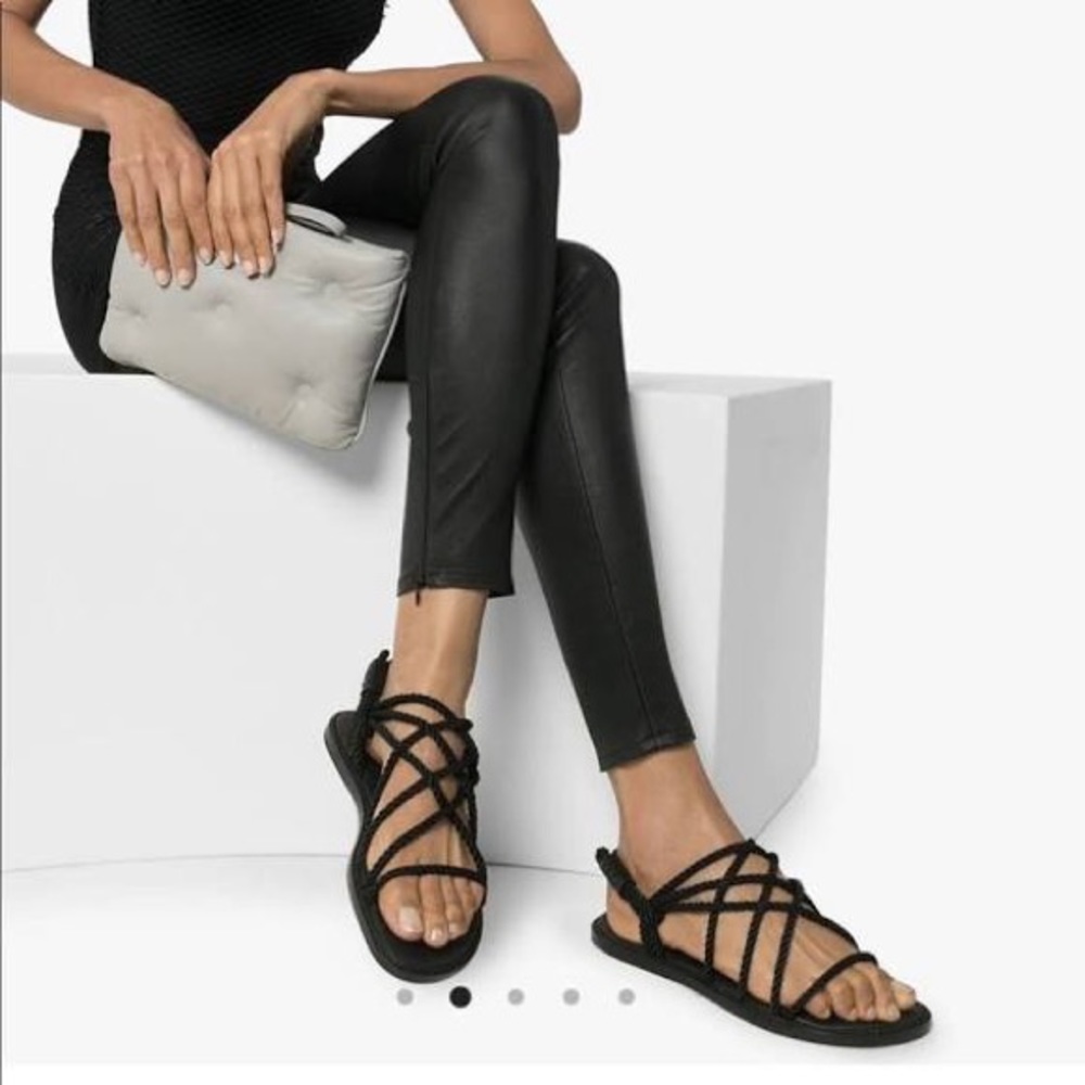 Ann Demeulemeester Woman Toe Strap Sandals